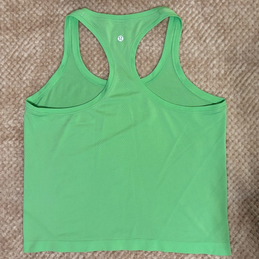 Lululemon Swiftly Tech Racerback Tank Top—Scream Green Light | size 10
